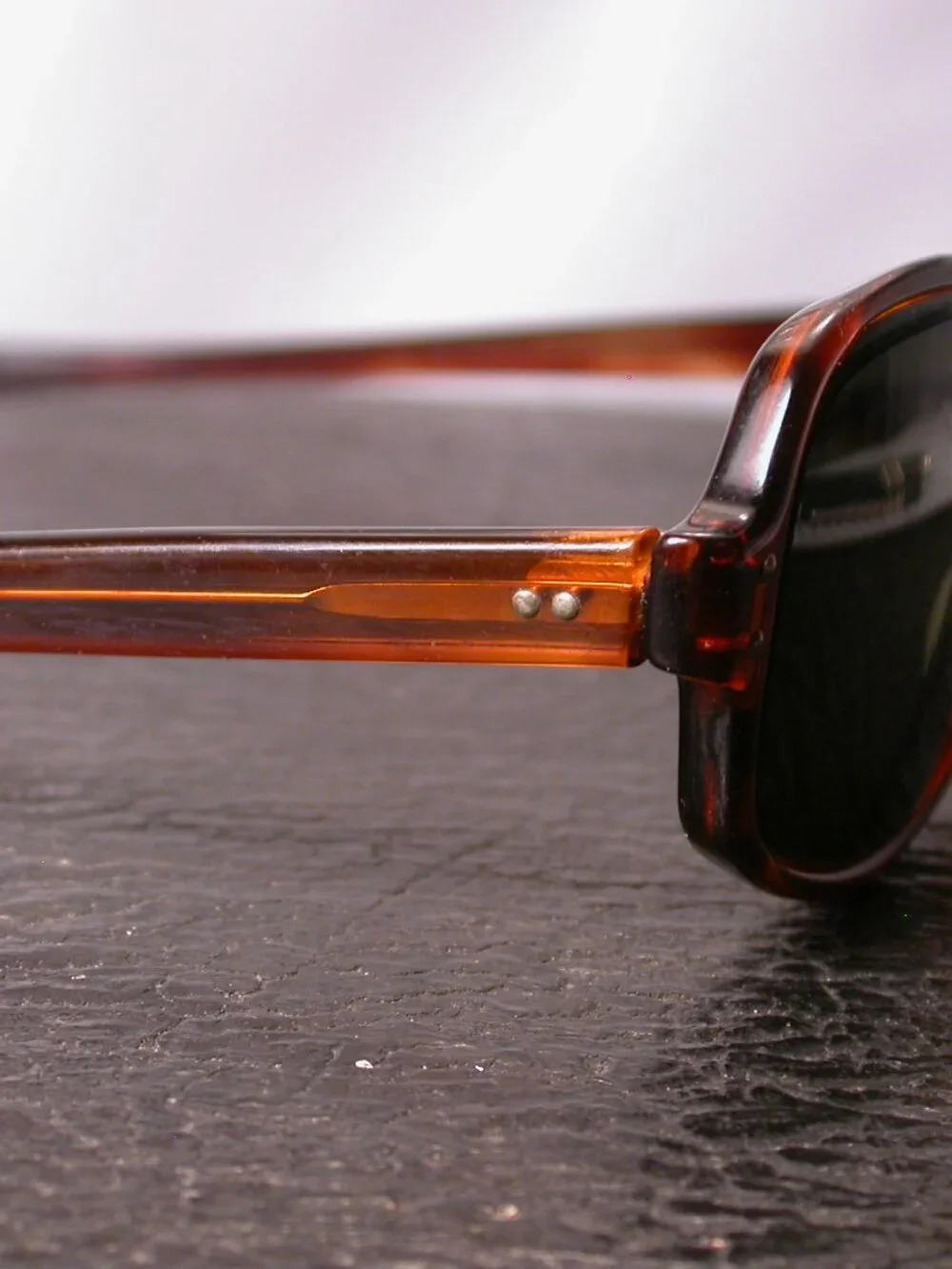 Vintage American Optical Tortoise Oval Sunglasses Made in USA